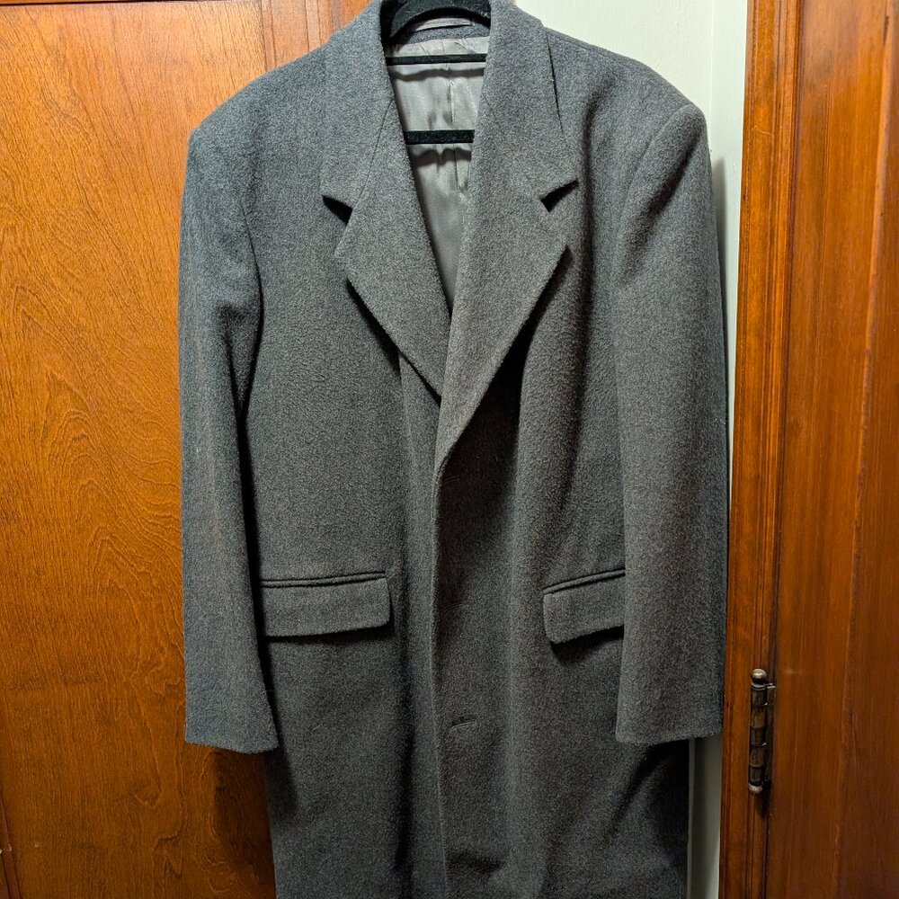 Stafford Grey Wool Blend Men's Size Large